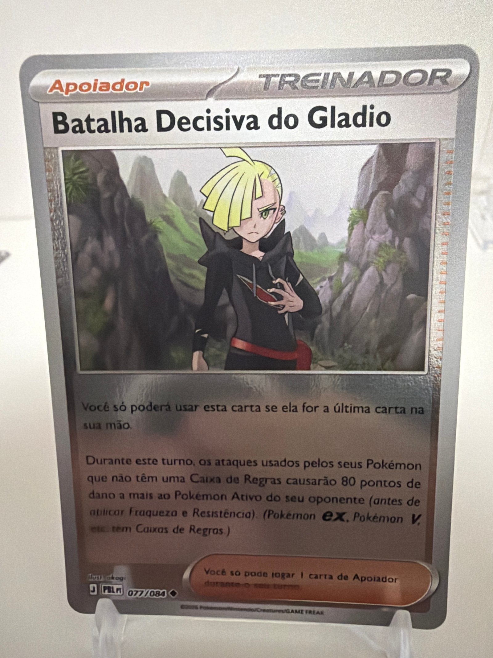 Batalha decisiva do Claudio 077/84 reverse foil