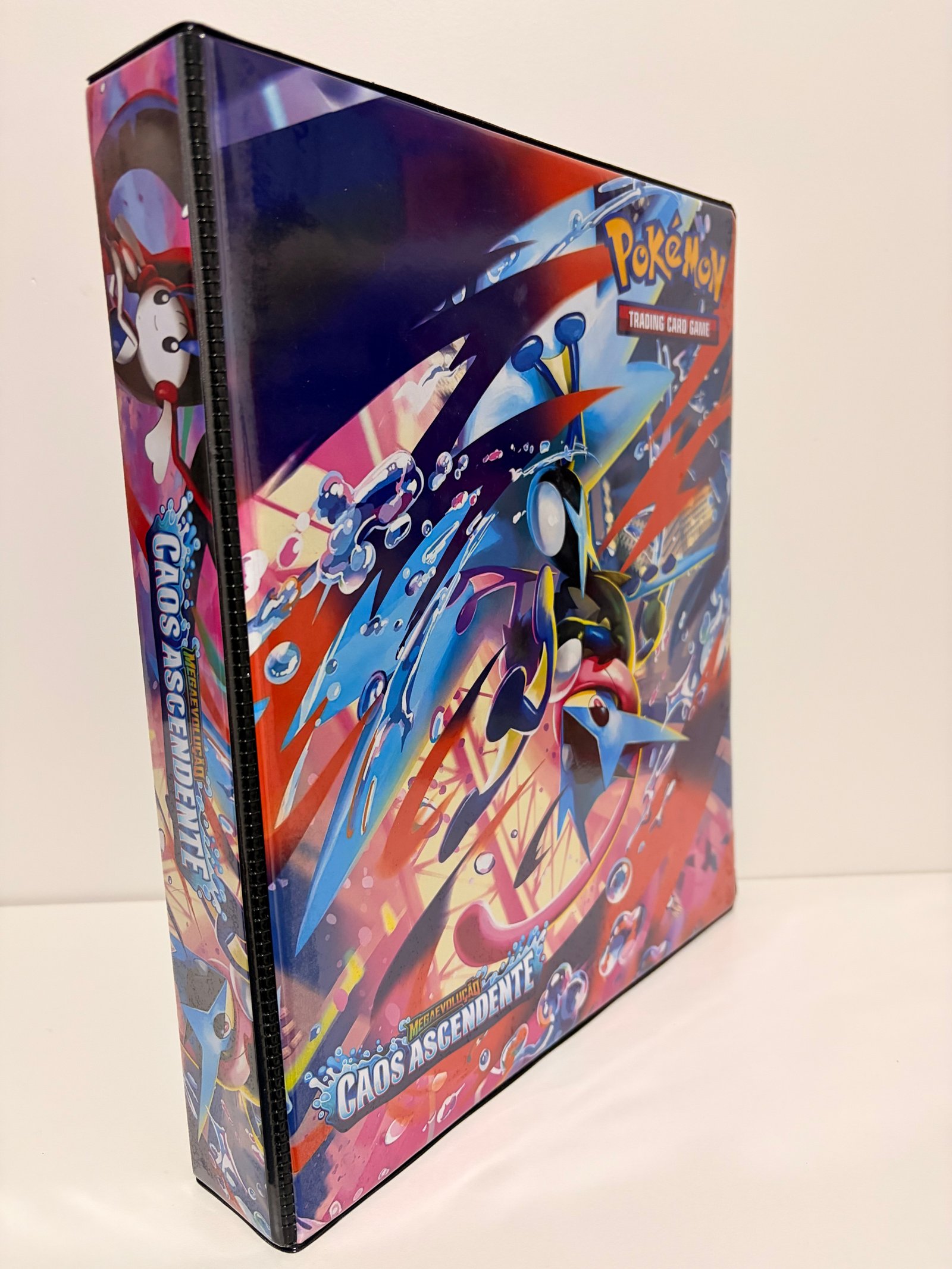 Fichário Pokémon TCG – Mega Evolução: Caos Ascendente