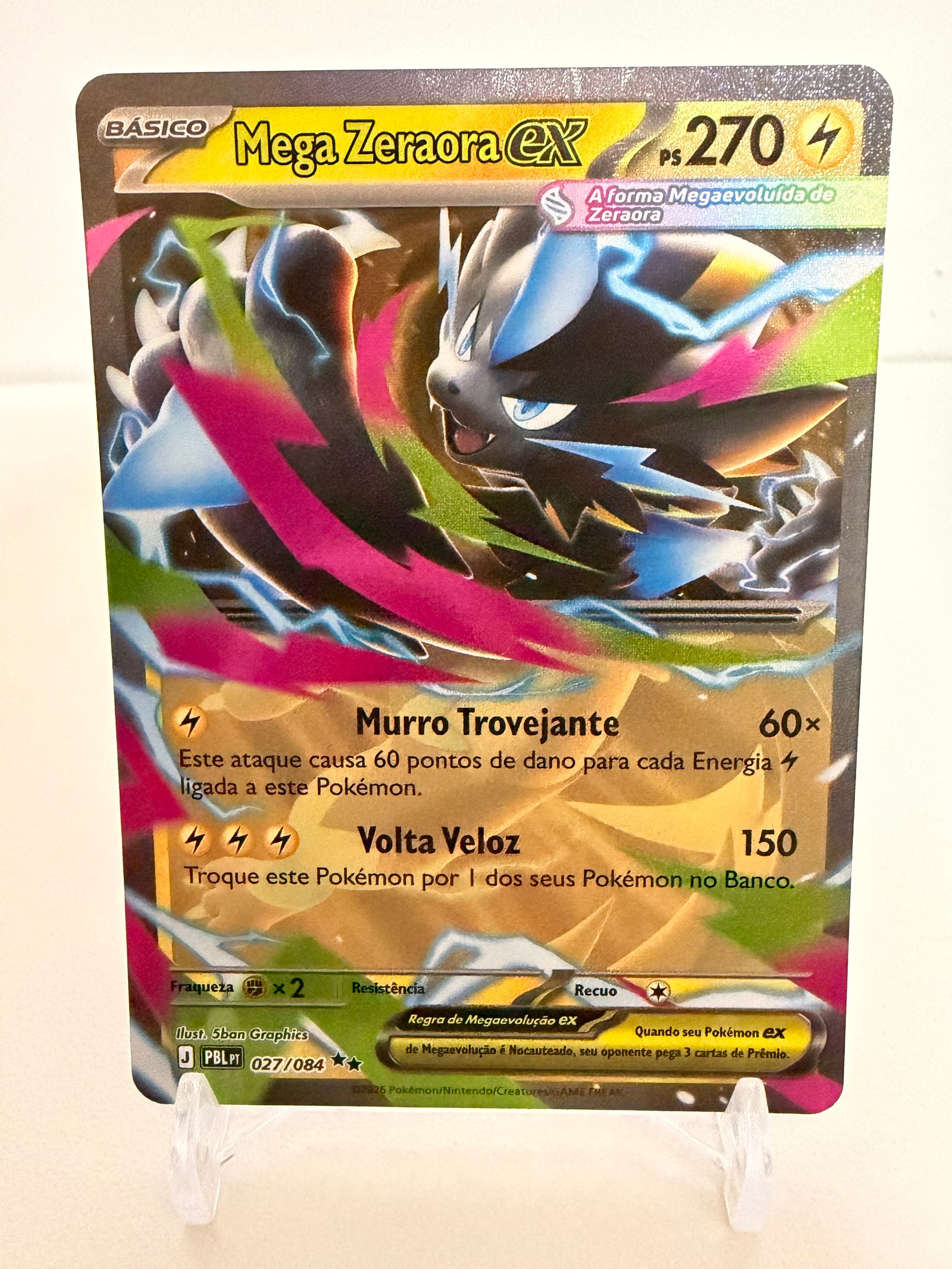 Mega zeraora ex 027/84