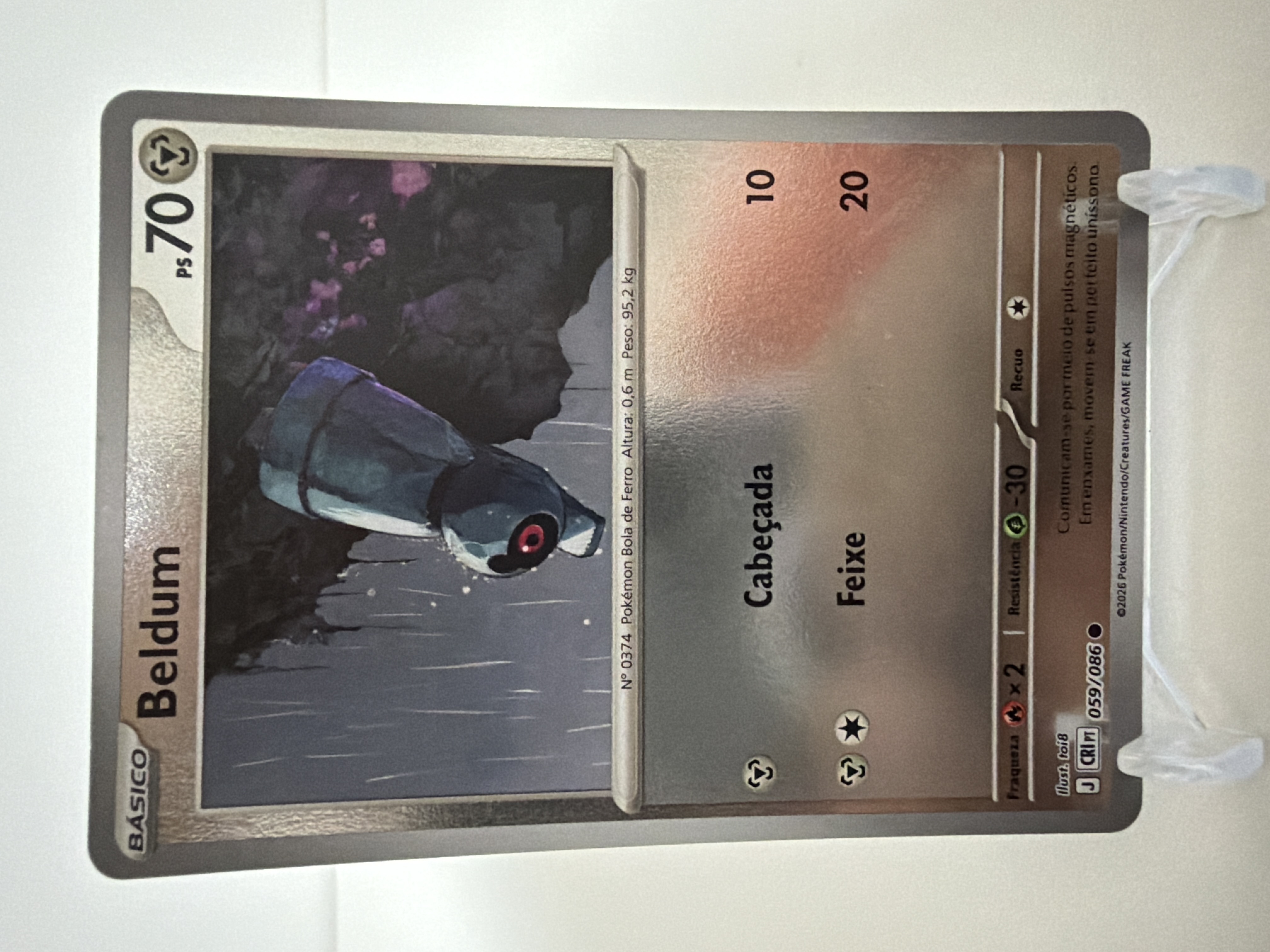 Beldum 059/86 reverse foil
