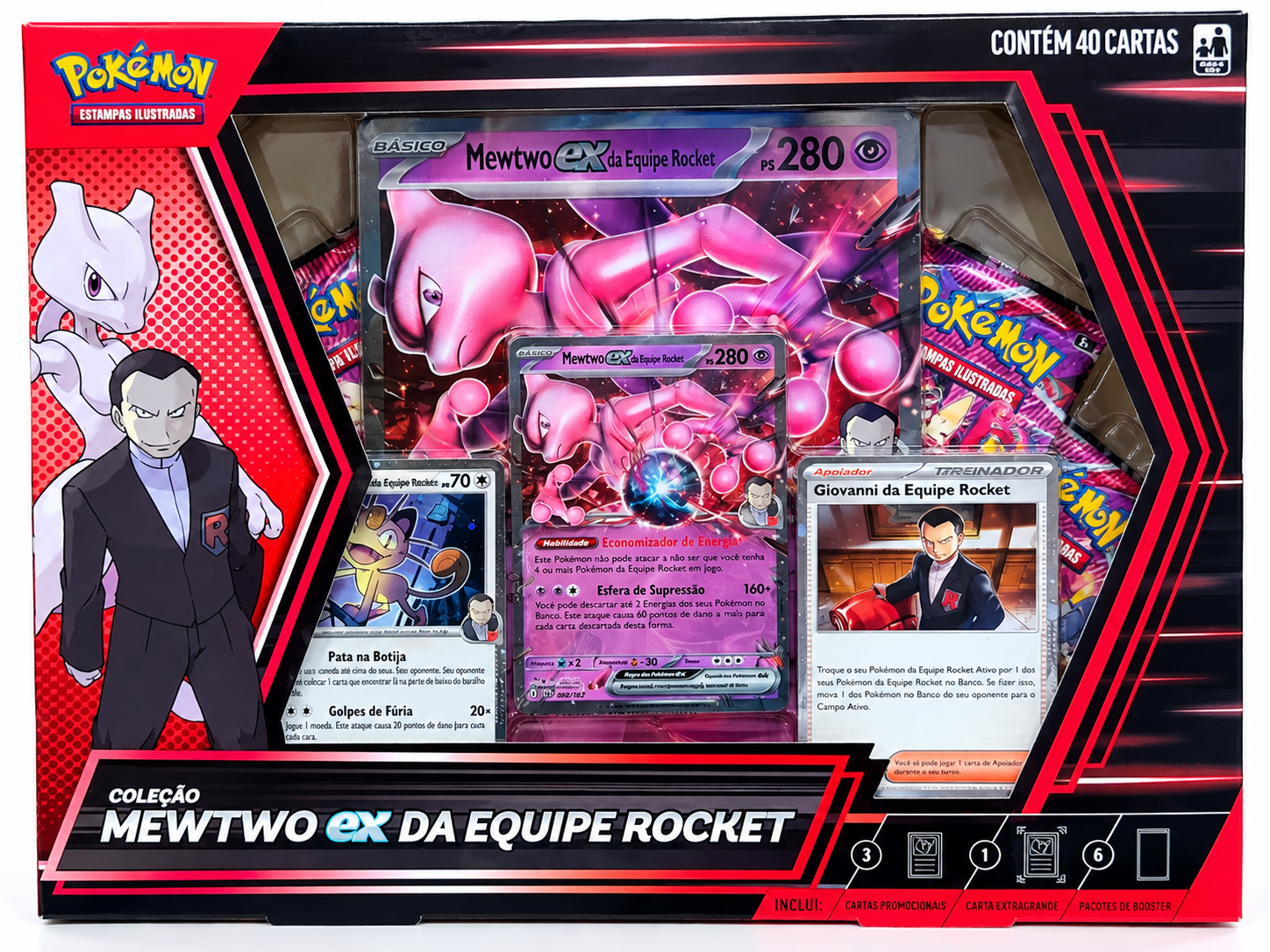 Mewtwo Ex Da Equipe Rocket