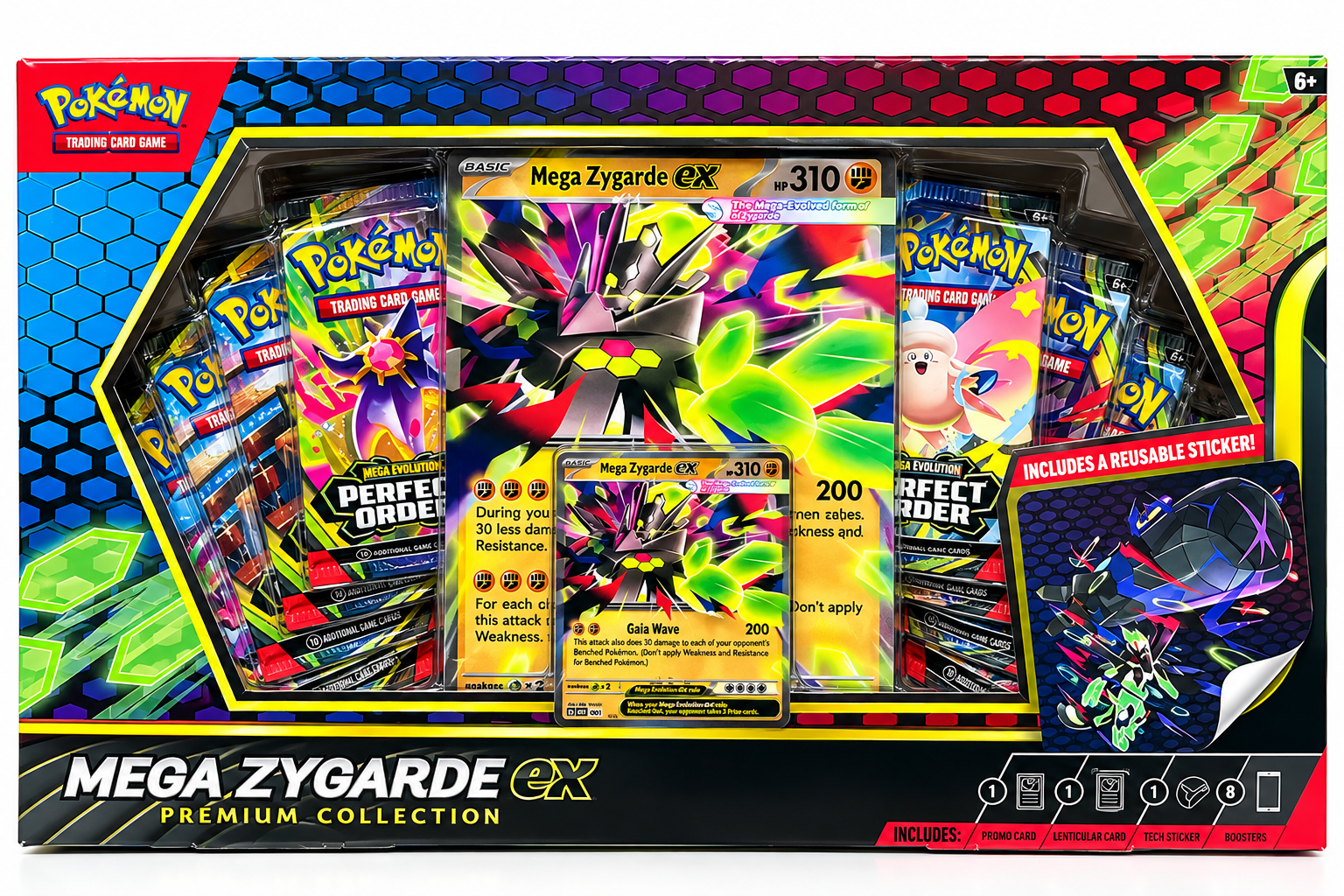 Box Mega Zygarde Ex Premium Collection
