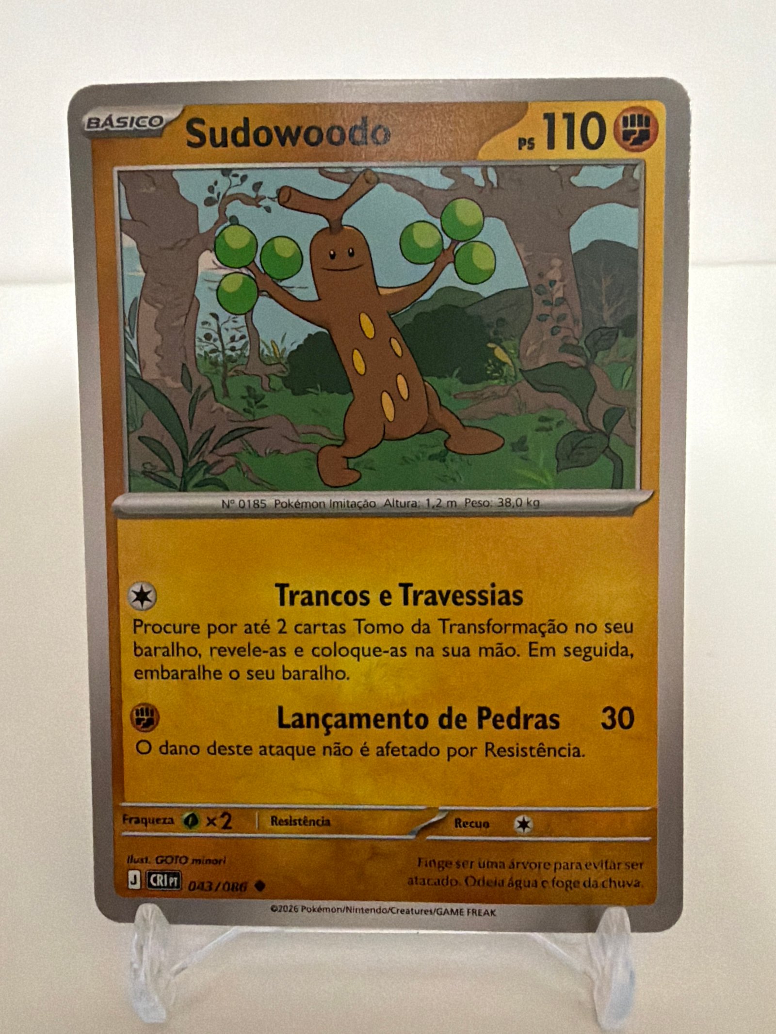 Sudowoodo 043/86 comum