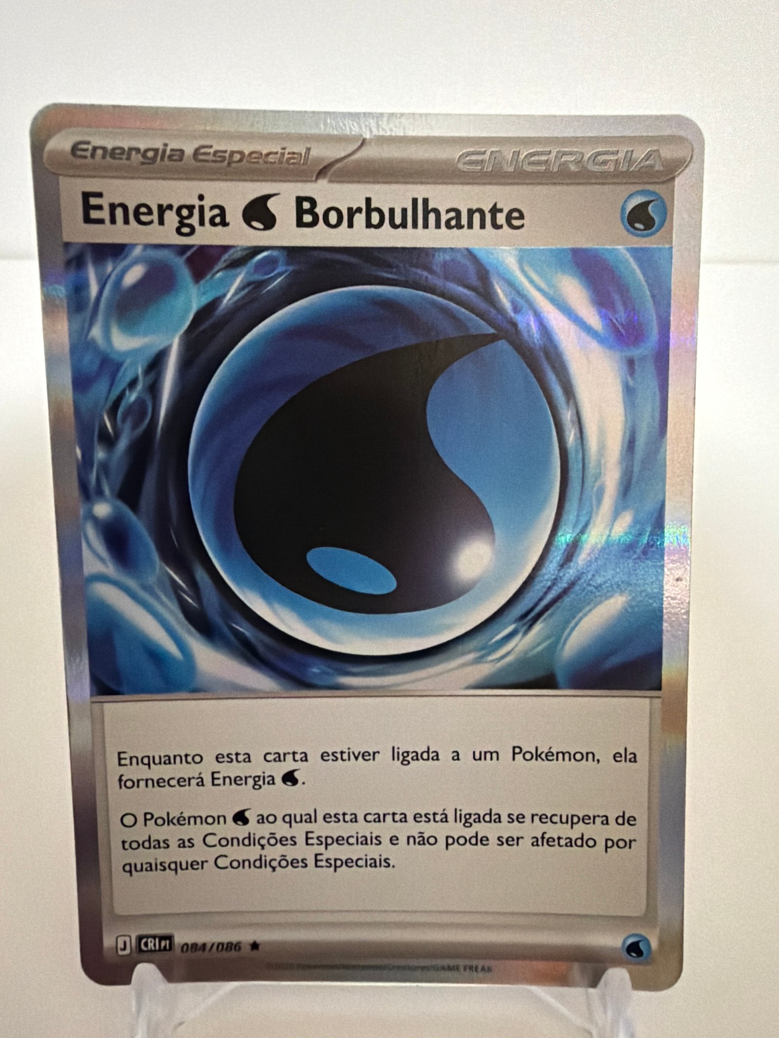 Energia borbulhante 084/86 foil