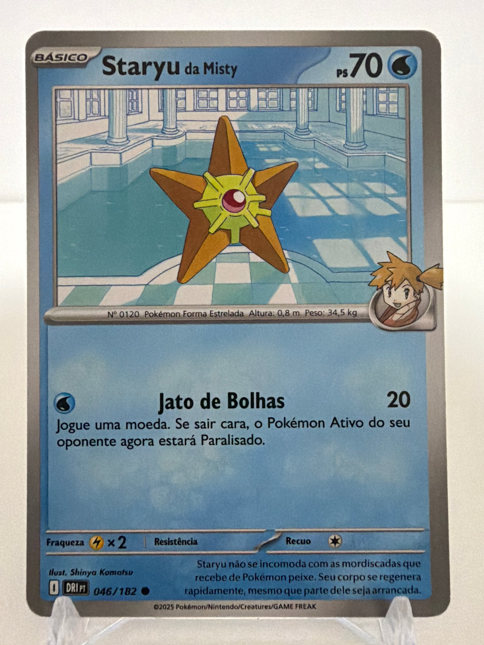 Staryu da Misty 046/182 comum