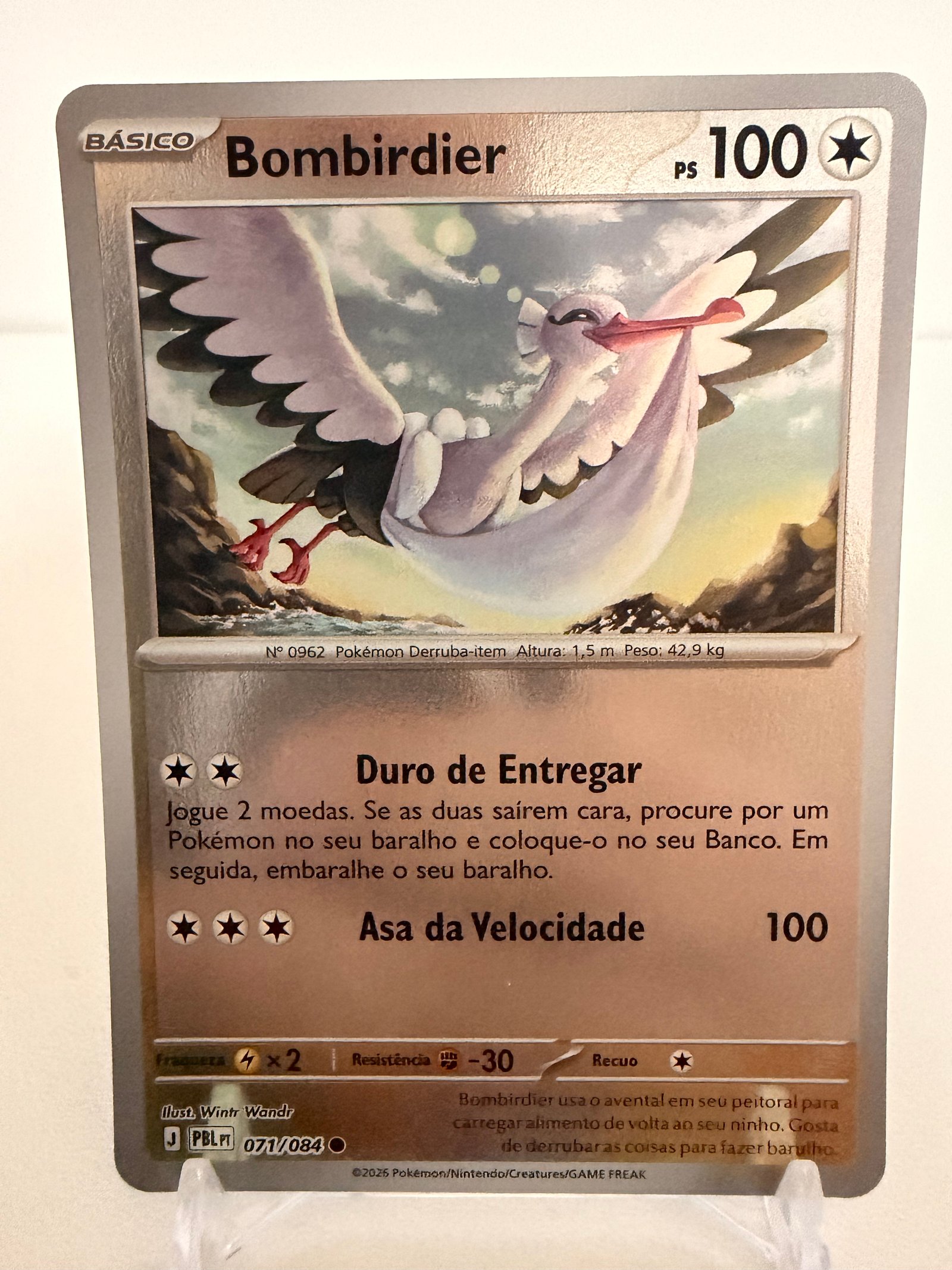 Bombirdier 071/84 reverse foil