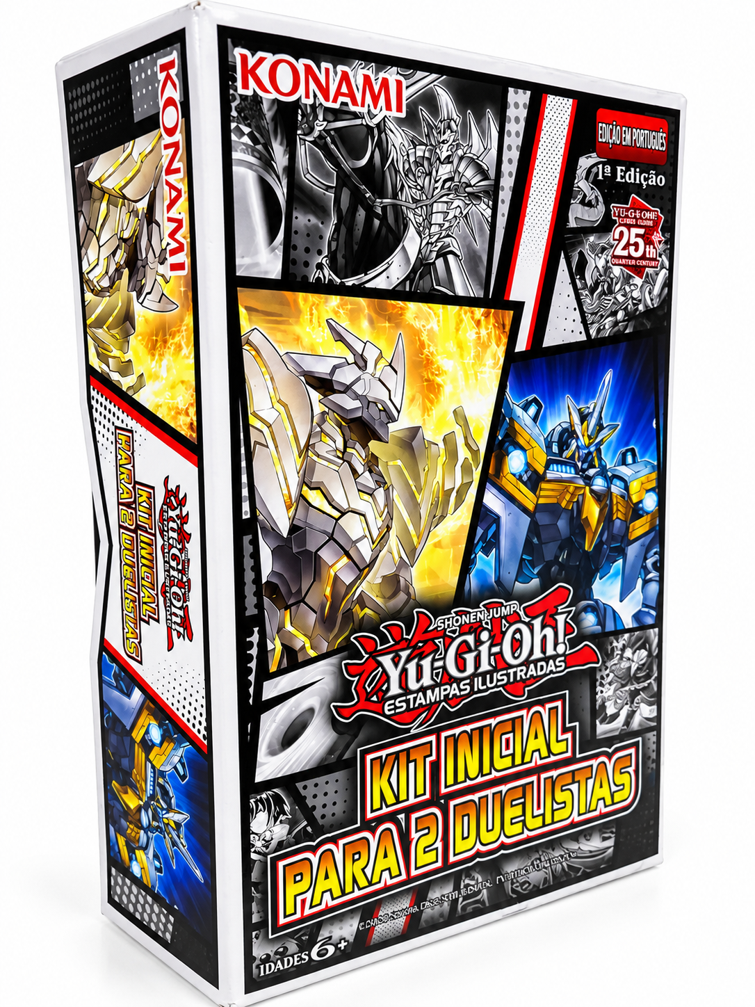 Yu-Gi-Oh! Kit Inicial para 2 Duelistas – 88 Cartas – Konami