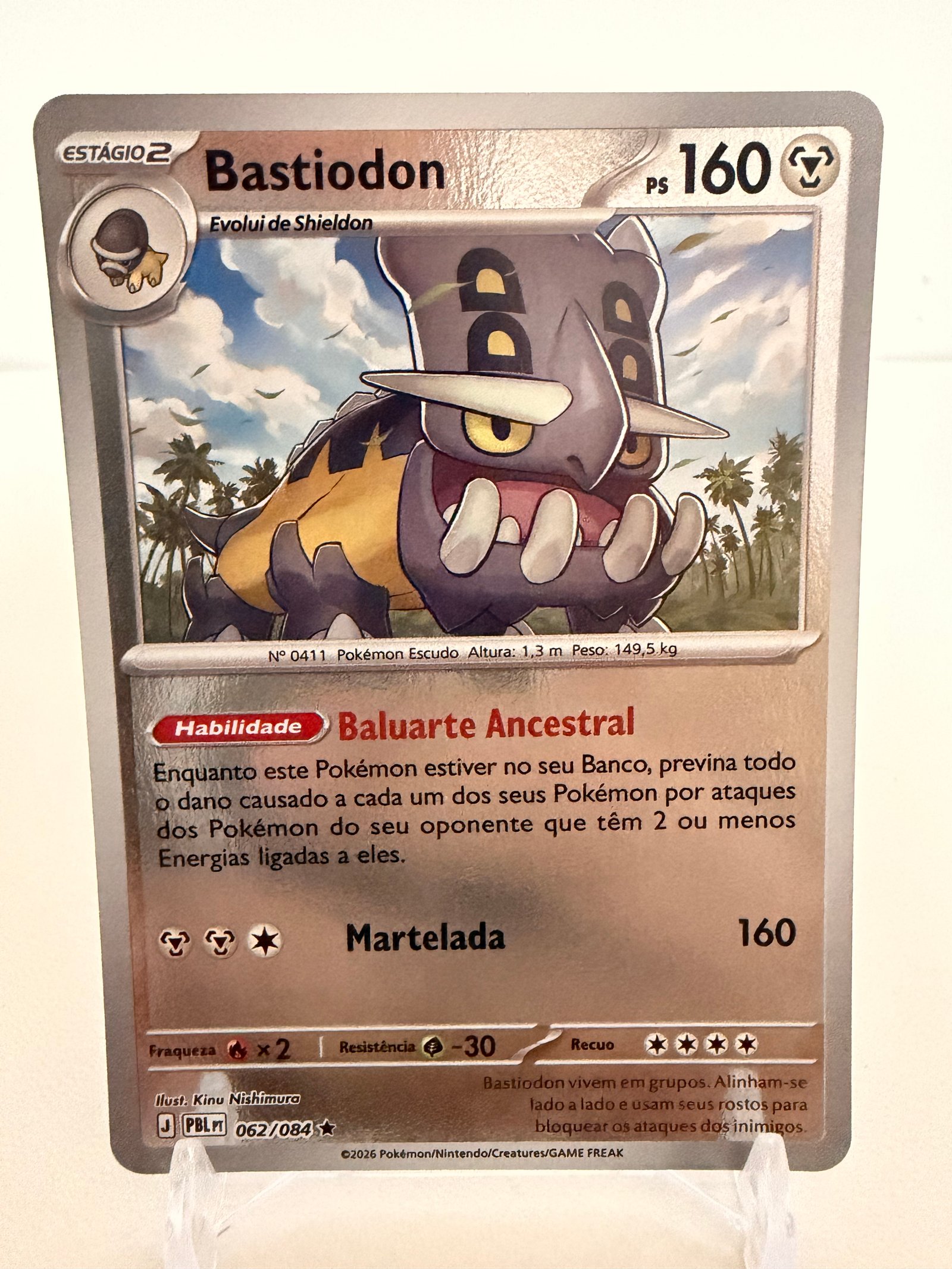 Bastiodon 062/84 reverse foil